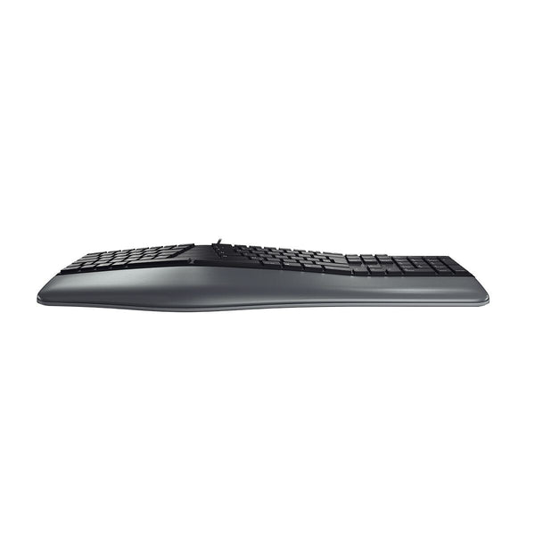 CHERRY KC 4500 ERGO tastatur Universel USB QWERTY US engelsk Sort