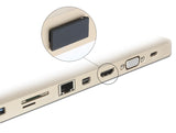 DeLOCK 64030 dækning af sokkel HDMI A Sort 10 stk