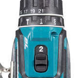 Makita DHP485Z bor Nøglefri 1,1 kg Sort, Blå