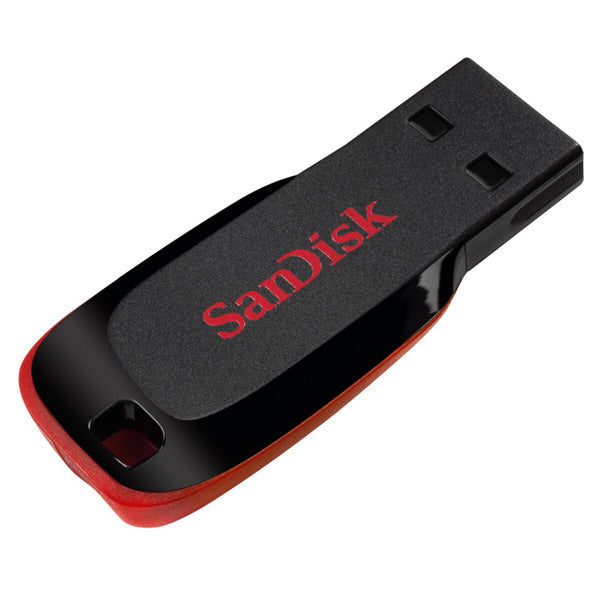 SanDisk Cruzer Blade USB-nøgle 32 GB USB Type-A 2.0 Sort, Rød