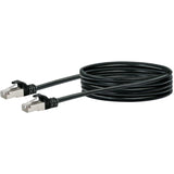 Schwaiger CKB6025 053 netværkskabel Sort 2,5 m Cat6 SF/UTP (S-FTP)