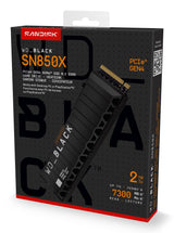 Western Digital Black WD_BLACK SN850X NVMe 2 TB M.2 PCI Express 4.0