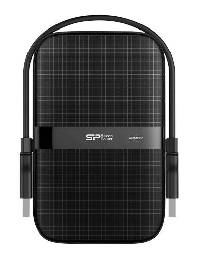 Silicon Power Armor A60 ekstern harddisk 2 GB 2.5" USB Type-A 3.2 Gen 1 (3.1 Gen 1) Sort