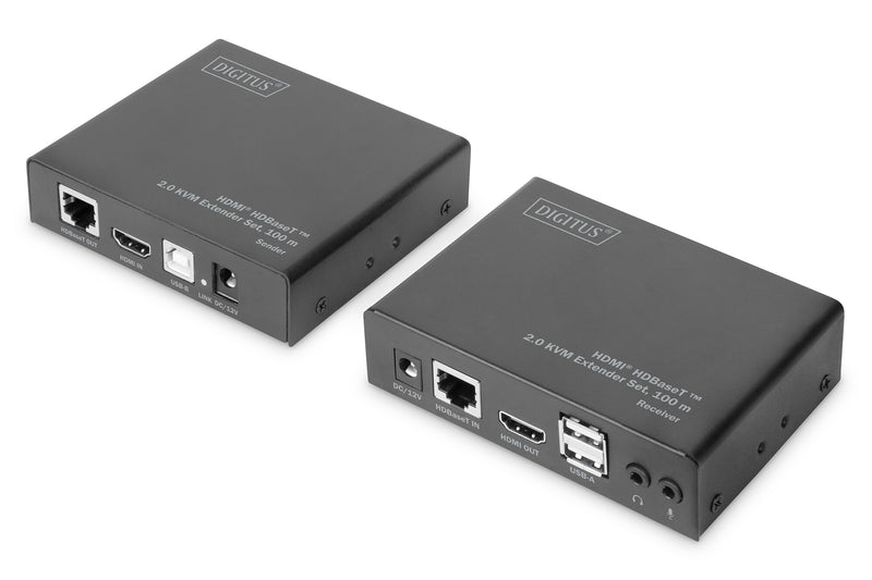 Digitus DS-55505 KVM forlænger Sender & modtager