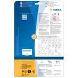 HERMA 8020 print etiket Transparent Selvklæbende printeretiket