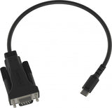 Vision TC-USBCSER/BL serielkabel Sort RS-232 USB-C