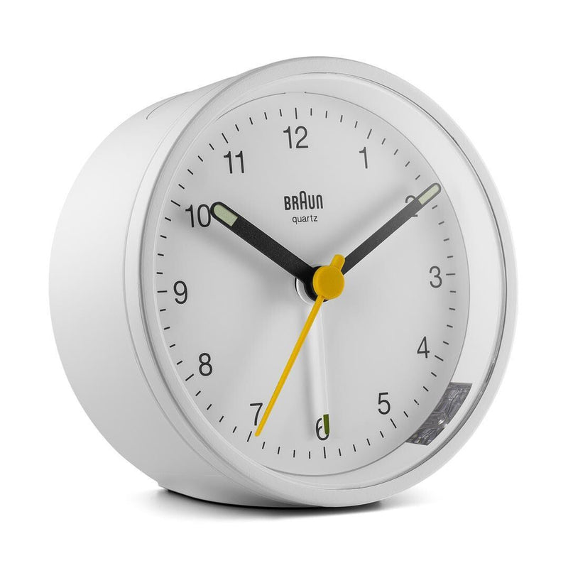 Braun BC12W Quartz alarmur Hvid