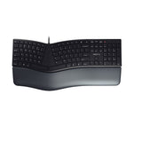 CHERRY KC 4500 ERGO tastatur Universel USB QWERTY US engelsk Sort