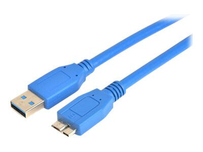 Prokord USB-0057 USB-kabel USB 3.2 Gen 1 (3.1 Gen 1) 5 m USB A Micro-USB B Blå