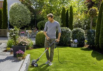 Gardena 9874-20 børsteskærer & strengtrimmerer 650 W Vekselstrøm Sort, Rustfrit stål