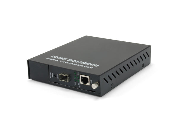 LevelOne FVM-1000 netværksomformer til medie 100 Mbit/s Sort