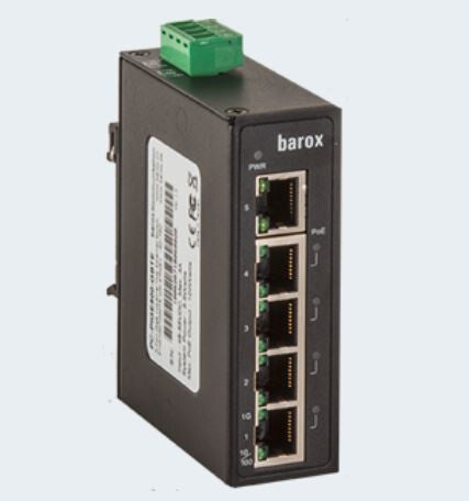 Barox PC-PIGE500-GBTE netværksswitch Ikke administreret Gigabit Ethernet (10/100/1000) Strøm over Ethernet (PoE)