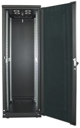 Intellinet 713139 stativ 32U Fritstående reol Sort