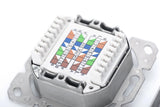 Digitus DN-9007-1 stikkontakt 2 x RJ-45 Hvid