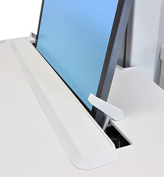 Ergotron StyleView Aluminium, Grå, Hvid Laptop Multimedie kurv