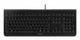 CHERRY KC 1000 tastatur Universel USB AZERTY Belgisk Sort