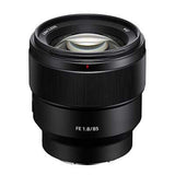 Sony FE 85mm F1.8 MILC/SLR Teleobjektiv Sort