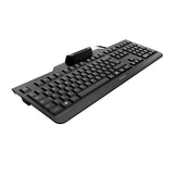 CHERRY JK-A0400EU-2 tastatur Kontor USB QWERTY US engelsk Sort