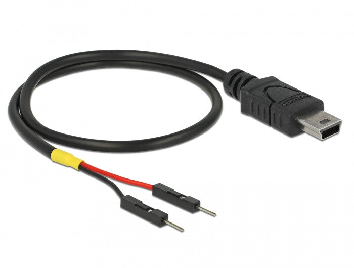 DeLOCK 85414 USB-kabel 0,3 m Mini-USB B Sort
