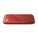 Western Digital My Passport 2 TB USB Type-C 3.2 Gen 2 (3.1 Gen 2) Rød