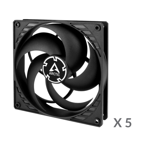 ARCTIC P14 Value Pack Computerkabinet Ventilator 14 cm Sort