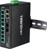 Trendnet TI-PG102 netværksswitch Ikke administreret Gigabit Ethernet (10/100/1000) Strøm over Ethernet (PoE) Sort