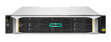 HPE MSA 2060 10GbE iSCSI LFF Storage disk array 0 TB Stativ (2U) Sølv, Sort