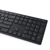 DELL KM5221W tastatur Mus inkluderet Kontor RF trådløst QWERTZ Tysk Sort