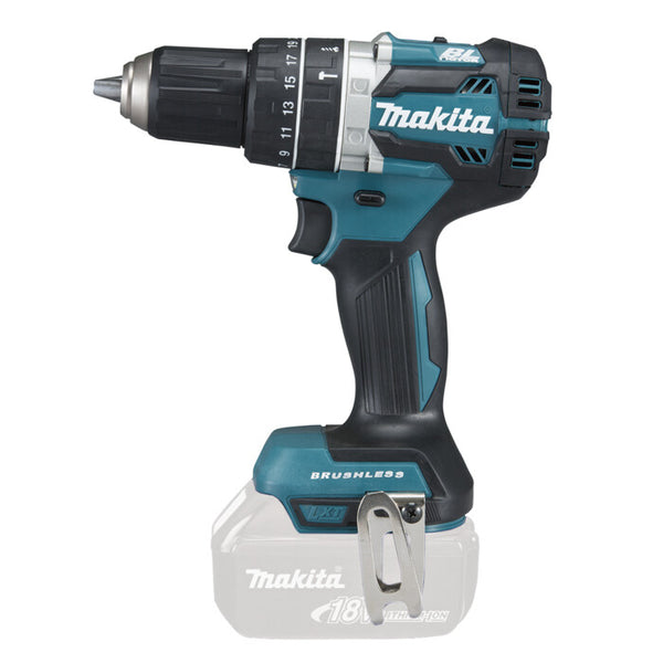 Makita DHP484Z bor Nøglefri 1,6 kg Sort, Blå