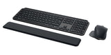 Logitech MX Keys Combo For Business Gen 2 tastatur Mus inkluderet Kontor RF trådløs + Bluetooth QWERTZ Tysk Grafit