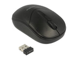 DeLOCK 12494 mus Rejse Ambidextrous RF trådløst Optisk 1000 dpi