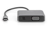 Digitus DA-70825 USB grafisk adapter 4096 x 2160 pixel Grå