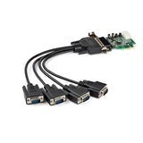 StarTech.com PEX4S953LP interface-kort/adapter Intern Seriel