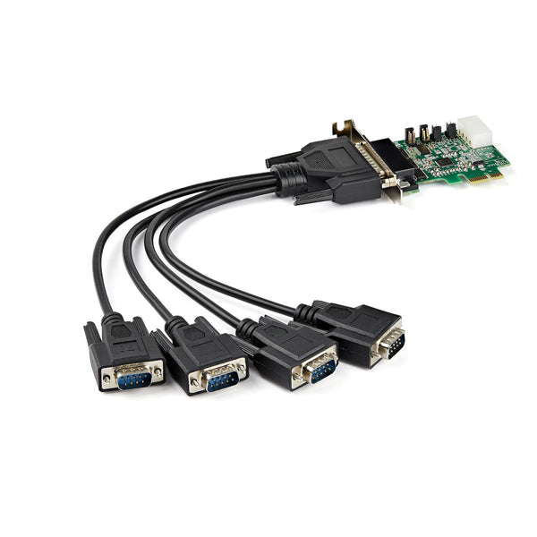 StarTech.com PEX4S953LP interface-kort/adapter Intern Seriel