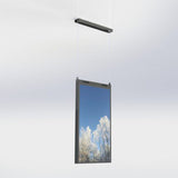 HI-ND Ceiling Rail OM55N-D Portrait Black