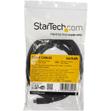 StarTech.com USB2C5C3M USB-kabel USB 2.0 3 m USB C 0,48 Gbit/sek. 100 W Sort