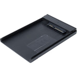Inter-Tech HD-25620 HDD kabinet Sort, Hvid 2.5"