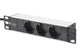 Digitus DN-95411 stikdåse 2 m 3 AC stikkontakt(er) Sort