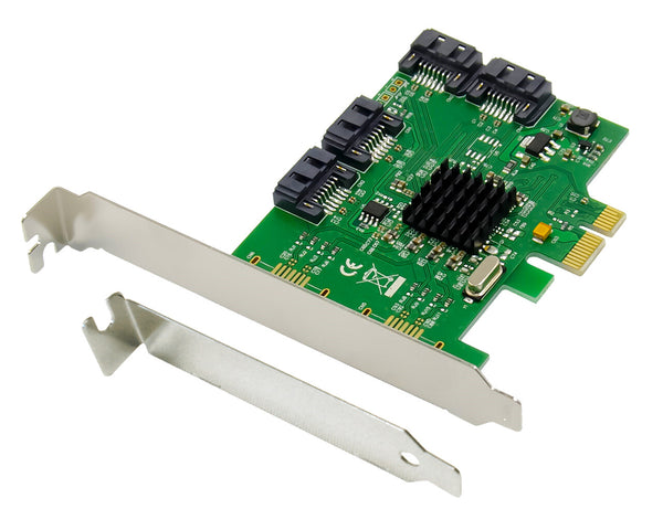 Dawicontrol PCI Card PCI-e DC-614e RAID 4Kanal SATA6G Retail RAID controller PCI Express 2.0 6 Gbit/sek.