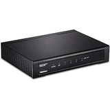 Trendnet TEG-S51SFP netværksswitch Ikke administreret Gigabit Ethernet (10/100/1000) Sort