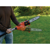 Black & Decker PS7525-QS elektrisk beskærersaks Sort, Orange 3,5 cm 18 V Lithium
