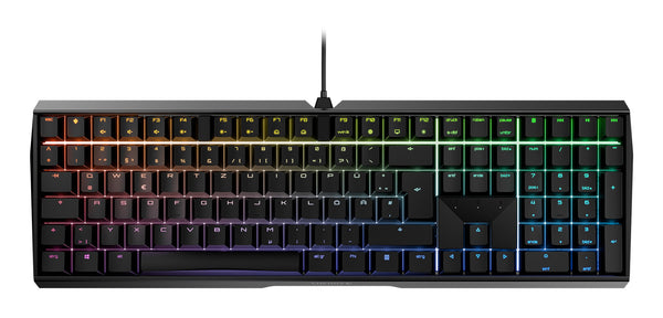 CHERRY MX 3.0S RGB tastatur Spil USB QWERTZ Tysk Sort