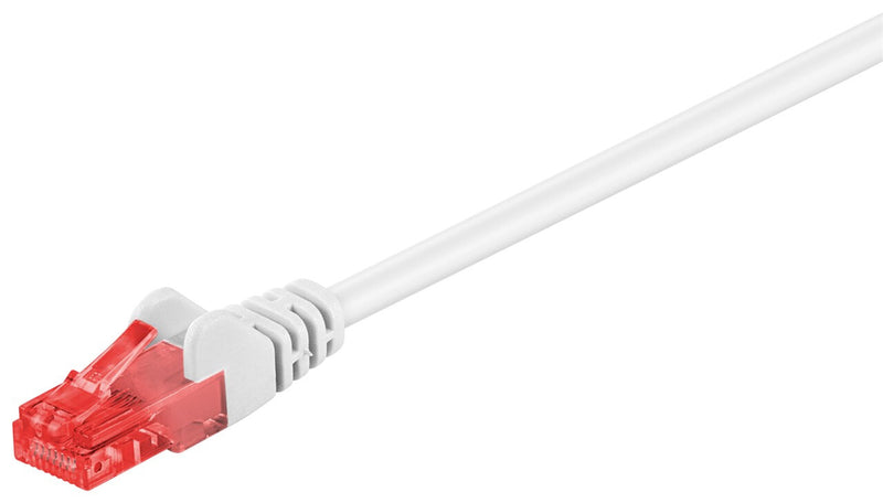 Goobay 68632 netværkskabel Hvid 0,5 m Cat6 U/UTP (UTP)