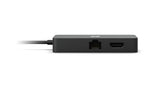 Microsoft USB-C Travel Hub Black USB grafisk adapter Sort