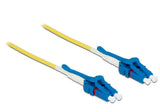 DeLOCK 85084 InfiniBand og fiberoptisk kabel 2 m LC Gul