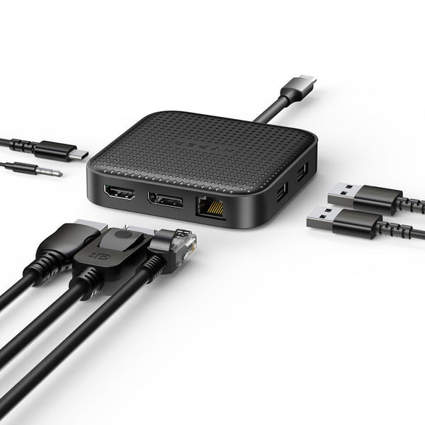Targus HD USB4 Mobile Dock Ledningsført Sort