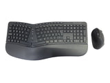 Conceptronic ORAZIO02ES tastatur Mus inkluderet Kontor RF trådløst QWERTY Spansk Sort