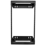 StarTech.com RACK-18U-20-WALL-OA stativ Vægmonteret stativ Sort