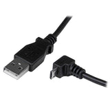 StarTech.com USBAUB2MD USB-kabel USB 2.0 2 m USB A Micro-USB B 0,48 Gbit/sek. Sort