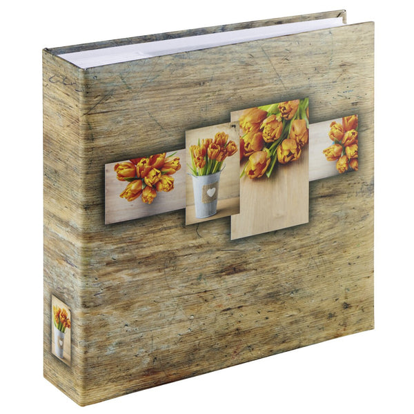 Hama Rustico fotoalbum og arkbeskyttelse Orange 100 ark 10 x 15